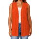 thumbnail image 1 of Tops sin Mangas de las Mujeres Casual con Color Sólido, Estilo de Cárdigan de Tamaño Grande para el Uso Diario de Ocio de Primavera Verano, 1 of 9