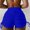 Blue, variant on Conairie Women Bikini Bottoms Solid High Cut Full Coverage Swimsuit Ruched Scrunch Swimwear Bottom S