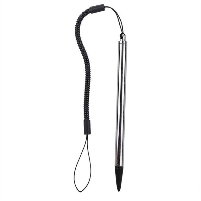 HUGFEGWE Stylet Résistif, Précision à Haute Sensibilité, Stylet Universel pour Écran Tactile, Stylo de Peinture Tactile avec Corde à Ressort (Argent) CJB91-69768