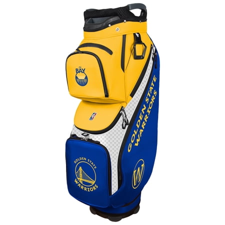 WinCraft Golden State Warriors Clubhouse Cooler Cart Golf Bag WinCraft Golden State Warriors Clubhouse Cooler Cart Golf Bag