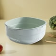 thumbnail image 3 of sruoe Draining Basket, 2 In 1 Container with Draining Basket, Fruit Vegetable Wash Basket, Kitchen Double Layered Drain Basket Bowl Washing Colander, Basket for Hosehold, Living Room, Plastic, 3 of 5