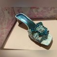 thumbnail image 4 of Love Shack Fancy Sophia Webster Margaux Crystal Sandals 5.5 US 35 Rtl $900 nwt, 4 of 7
