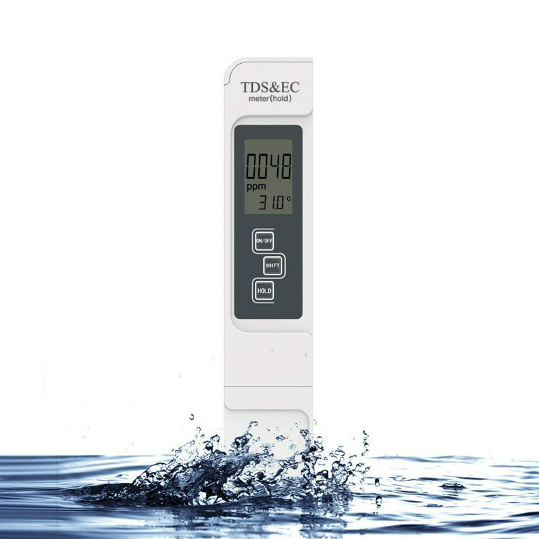 Digital 3 in 1 Temp/EC/TDS Meter acqua potabile qualità