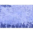thumbnail image 1 of Ahgly Company Machine Washable Indoor Rectangle Abstract Blue Modern Area Rugs, 2' x 5', 1 of 4