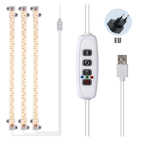 Indoor Dimmable Led Grow Light Phyto Lamp Timer With Power Hydroponic Kits Full Spectrum Lamp For Plants Indoor Growing Lamp ,Brighter