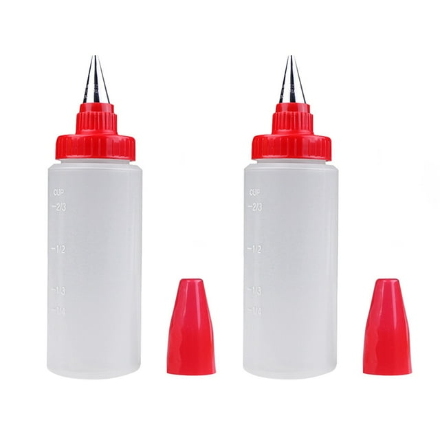 unbranded 2Ud Cake Piping Bottle Para De Pasteles Colores Surtidos Uso En Repostería