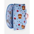 thumbnail image 4 of Wonder Nation Girl's 17" Cappy Berry Capybara Backpack & Lunch Set, Blue, 4 of 5