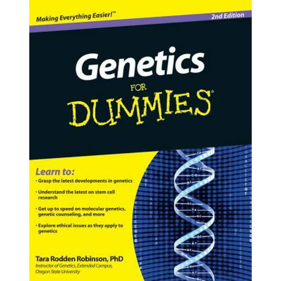 Pre-Owned Genetics for Dummies (Paperback) 0470551747 9780470551745
