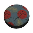 thumbnail image 3 of Gaeub Ladybug 14-17in Tire Cover, Spare Tire Cover, for Camper Caravan, Trailer, Car, Truck, SUV, Jeep - 17 inch, 3 of 9
