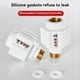thumbnail image 1 of 8 Piezas [Dientes de Aluminio de Color Cobre] Calentador de Agua Eléctrico de Pared Anti-Eléctrico Accesorios para Calentadores de Agua Domésticos Rojo, 1 of 4