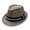 Khaki, variant on MEICHEN Fedora Hat for Women and Men, Unisex Retro Jazz Hat Soild British Sun Hat Travel Sun Hat, Fall Winter Fashion Accessories