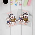 thumbnail image 3 of Happy Mother's Day Proud Siberian Husky Mom Cutout Transfer Sticker Husky Dog Lover Gifts Transparent Decal Art Decor - 03003, 3 of 5
