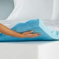 thumbnail image 2 of Sleep Innovations Memory Foam Dual Layer King Mattress Topper, 2 of 5