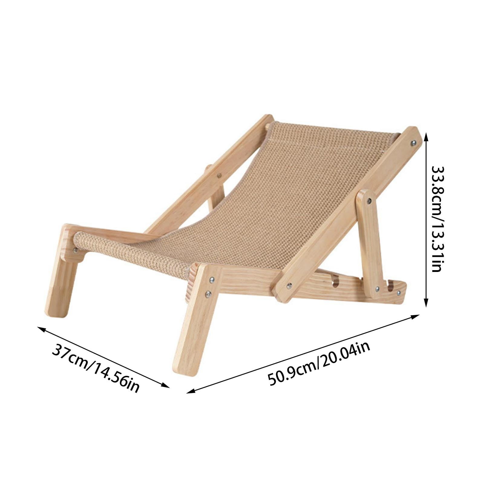 Celerypets Cat Lounger Chair with Adjustable Positions and Sisal Scratcher Bed for Indoor Feline Comfort