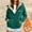 Green, variant on Women's Fleece Lined Zip Up Hoodie Jacket Cozy Warm Thick Sherpa Lined Sweatshirt Coat Fall Winter Coat with Pockets Zip Up Hoodies Fleece Jackets Oversized Sweatshirts Fashion Outfits Winter Clothes
