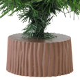Mini Pine Artificial Christmas Tree in Wood Base