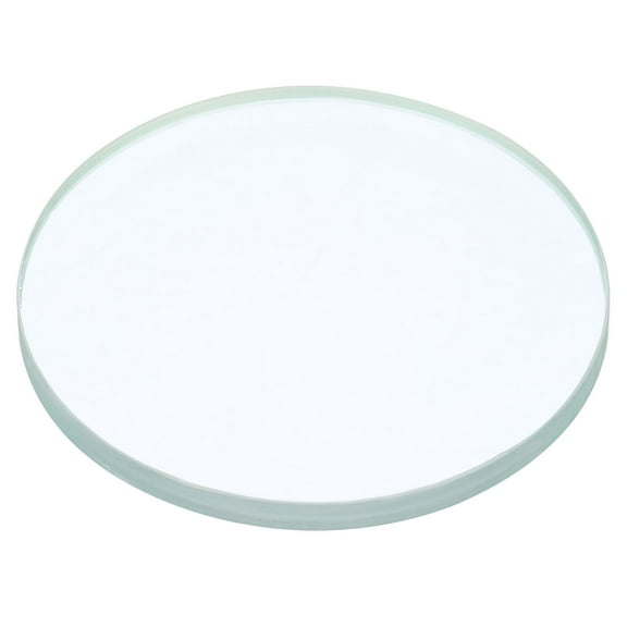 Uxcell 300mm Focal Length Double Concave Lens, 75mm Diameter 6mm Height Glass Optically Lens, Clear