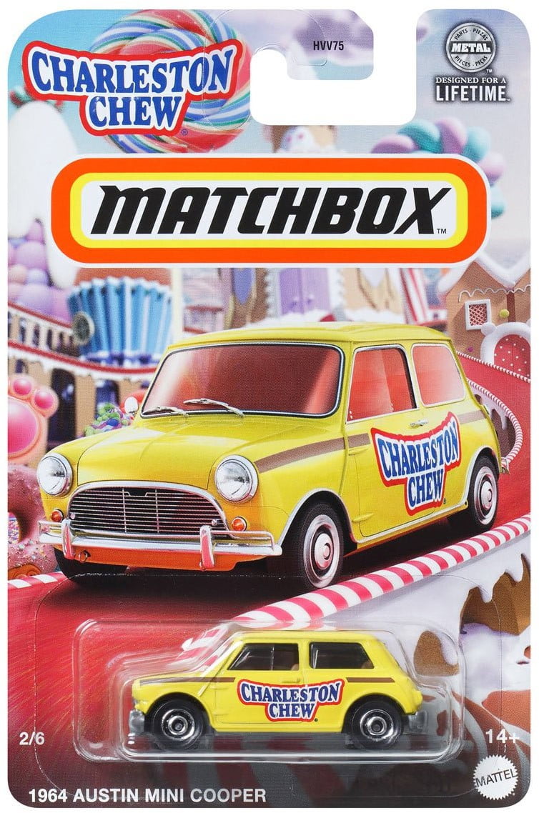超希少！空箱　Fun Ho! Mobil Series Austin Mini Matchbox Power Grabs 1964 Austin Mini Cooper Diecast Car - Walmart.com
