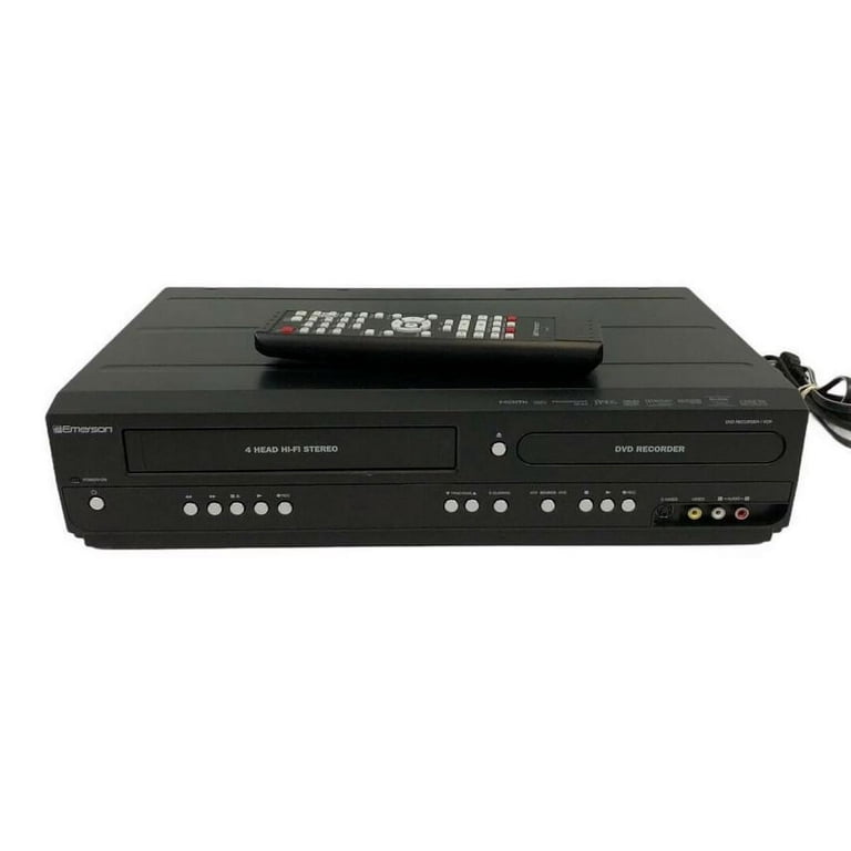 Emerson ZV427EM5 DVD Recorder/VCR Combo with HDMI 1080p - VHS