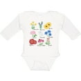 thumbnail image 3 of Inktastic Italian Wild Flower Chart Boys or Girls Long Sleeve Baby Bodysuit, 3 of 5