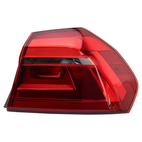 TRQ Passenger Side Tail Light Assembly Fits 2016-2017 Volkswagen Passat VW2805125