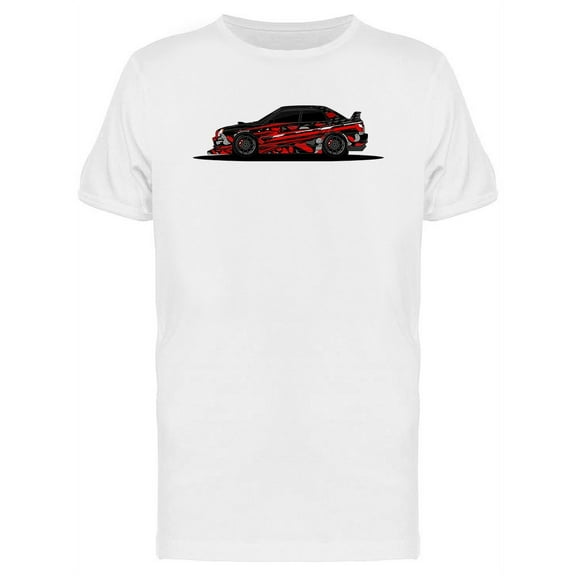 Rally Car Design T-Shirt Men -Image by Shutterstock, Male Medium