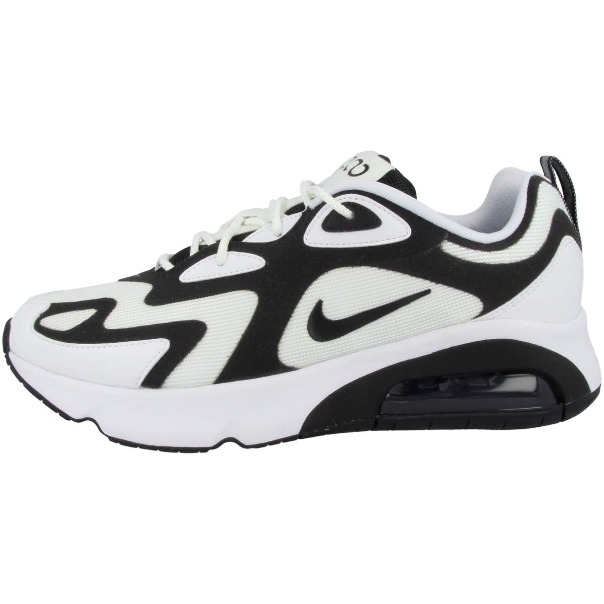 Keelholte zaad Versterken Nike Men's Air Max 200 Running Shoe, White/Black-Anthracite, 6 UK -  Walmart.com