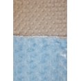 thumbnail image 5 of Manta Lil' Cub Hub Minky Mocha con Puntos y Rosa Azul Bebé, 5 of 5