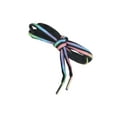 thumbnail image 1 of INSPIRE CHIC 2 Paires de Lacets Réfléchissants Ronds Colorés pour Chaussures Noir Arc-en-Ciel 120cm/47.2 Pouces, 1 of 7