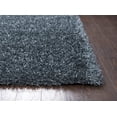 thumbnail image 3 of Rizzy Rugs Kempton Shag Area Rug KM1558 Grey Blue Frilles Plush 3' 6" x 5' 6" Rectangle, 3 of 3
