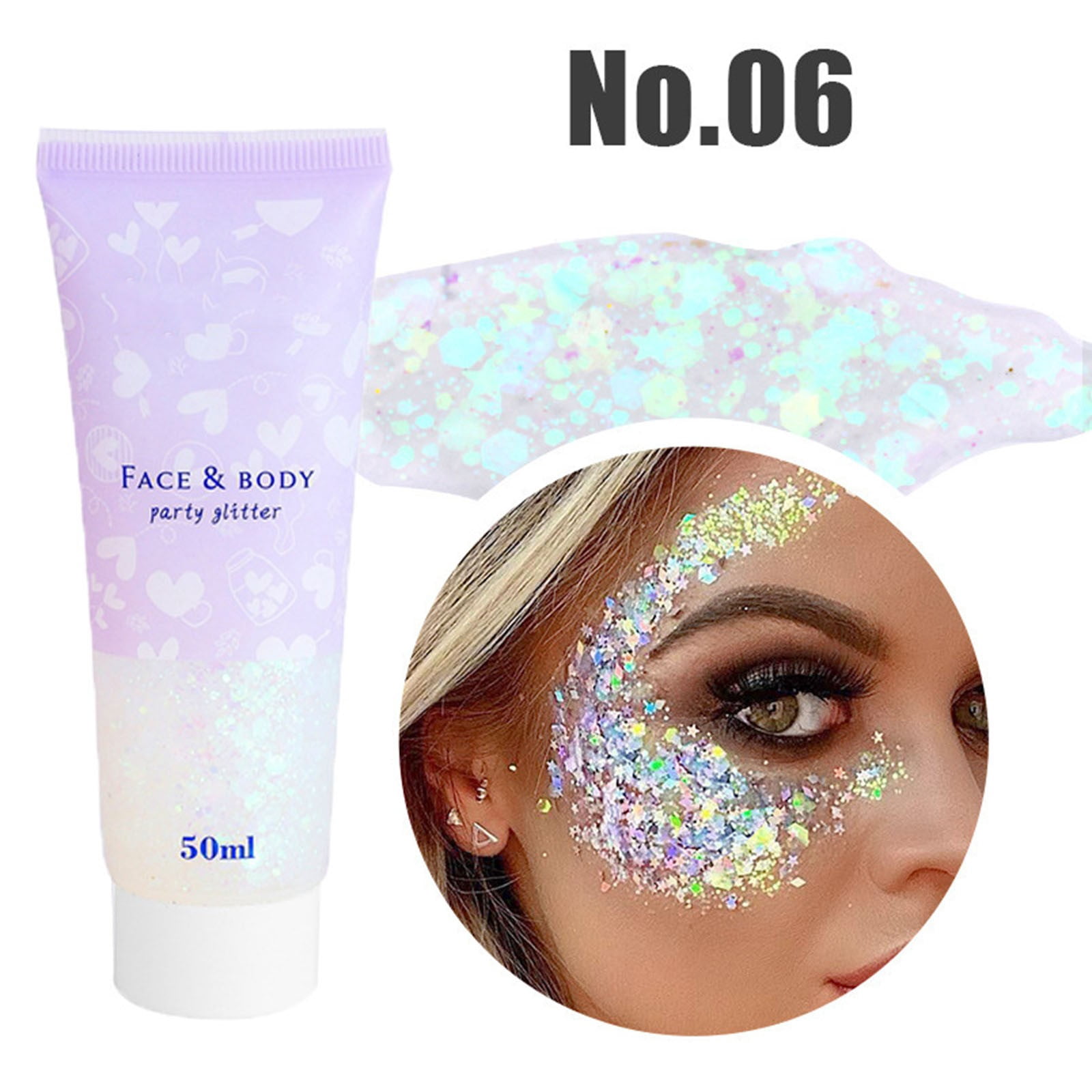 Hydro Liner Light Party Clothes for Women Special Effects Glow in The Dark Face Painting Special Effects Makeup Day of The Makeup Stencils Scar Makeup Face for Makeup Makeup