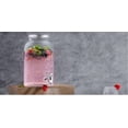 thumbnail image 2 of Royalty Art Mason Jar Drink Dispenser with Spigot 1 Gallon Tea, Juice, and Beverage Server, Thick Borosilicate Glass, Screw On Lid, Leak Resistant and Dishwasher Safe, 2 of 4