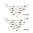thumbnail image 3 of Rateoe Dachshund Dog Print Pet Scarf for Dogs and Cats – Stylish Reflective Design, Breathable & Durable Pet Bandana with Quick-Release Buckle-Small, 3 of 5