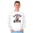 thumbnail image 4 of Olive Oyl And Popeye Kiss Ladies Man Men's Crewneck Sweatshirt Brisco Brands M, 4 of 6