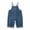 Z-04Blue, variant on Coerni Boys Trendy Denim Bib Overalls Sleeveless Button Strps Jean Rompers 1-10Y Kids One Piece Casual JumpsuitsBack to School
