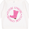 thumbnail image 3 of Inktastic Future Cowgirl Girls Toddler Sweatshirt, 3 of 4