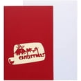 thumbnail image 4 of 3D Christmas Pop Up Greeting Card Artful Gift Card with Envelope Christmas Supplies-Bell, 4 of 8