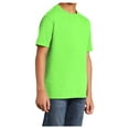 thumbnail image 5 of Yellow Rooster Youth Core Cotton T-Shirts Neon Green L, 5 of 7