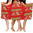 thumbnail image 4 of Cheetos Crunchy Flamin Hot Bath Towel Washcloths Beach Towel Quick Dry Towel Microfiber Absorbent Bath Towel 32x52 In, 4 of 9