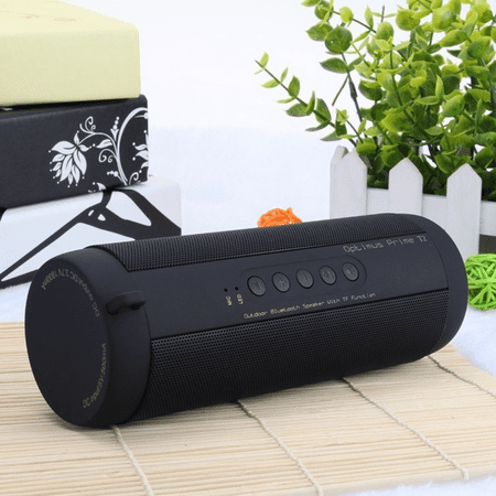 VicTsing Professional Waterproof Outdoor HIFI Column Speaker Wireless Bluetooth Speaker Subwoofer Sound Box with Flashlight Support FM Radio TF Mp3 Player Mobile