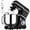 black, variant on TEQIN Electric Stand Mixer,7.5 Qt 10-Speed Tilt-Head Electric Dough Mixer,Kitchen Mixer With 10 Speeds, Dough Hook, Flat Beater, Wire Whip & Splash Guard For Bread, Cookies, Cakes