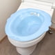 thumbnail image 1 of Baño de asiento para inodoro, asiento de Yoni, portátil, sin necesidad de ponerse en cuclillas, para mujeres mayores, con área de más amplia, Azul, 1 of 8