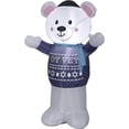 thumbnail image 1 of Airblown Inflatables G08 113274X Hanukkah Polar Bear, Multi Color - 4 x 3 x 2 ft., 1 of 3