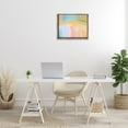 thumbnail image 3 of Stupell Industries Pastel Collaged Pattern Abstract Painting Brown Floater Framed Canvas Art Print Wall Art, 21 x 17, 3 of 10