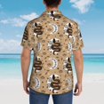 thumbnail image 6 of Goofa Snake And Flower Hawaiian Shirt for Men, Unisex Summer Beach Casual Short Sleeve Button Down Shirts,Aloha Tropical Floral print shirt-Small, 6 of 9