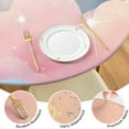 thumbnail image 4 of Pastel Cloud Starry Sky Round Fitted Tablecloth with Elastic Edge,Dining Table Cover Waterproof,Outdoor Round Tablecloth for Camping,Dining,Indoor and Outdoor, 4 of 7
