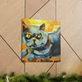 thumbnail image 6 of "Cat in Abstract Expressionism" - Canvas, 6 of 25