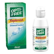Opti-Free Replenish Multi-Purpose Disinfecting Solution, 4 fl oz 118 ml Pack of 4