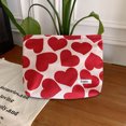 thumbnail image 4 of Bolsa cosmético de pana Love Women Vintage Beauty Bag Lindo neceser (rojo) Hugtrwg Para Estrenar, 4 of 9
