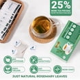 thumbnail image 2 of LeafLea 80 Rosemary Leaf Tea Bags, 100% Pure Rosemary Herbal Tea, Gentle Digestive Comfort, Caffeine-Free, Sugar-Free, , Individually Sealed, 2 of 16